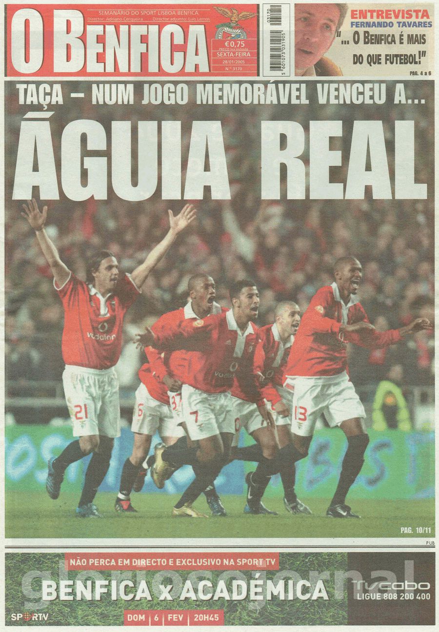 jornal o benfica 3170 2005-01-28